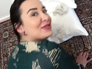 Hot Turkish Stepmom with Big Ass Fucked Hard by Stepson - Doggy Style & POV