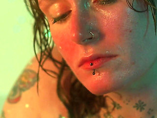 Bath Ritual Turns to Hard Dildo Riding & Intense Orgasm