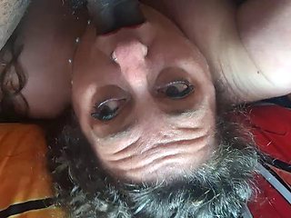 BBC Face Fucks Chubby Kittenbritches Submissive Slut