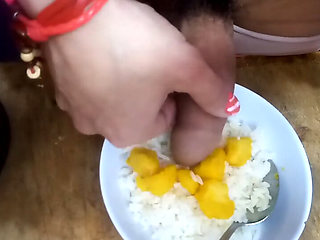 My lunch with my yellow water