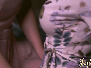 Tattooed Girlfriends Belle O'Hara And Eva Ray Share Double Ended Dildo