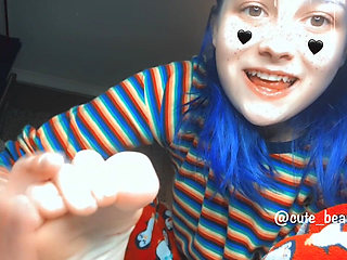 Stinky Feet Licking
