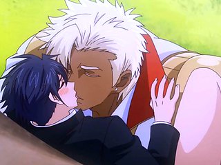 Prince fills up shy boy's anime hole with creamy finish