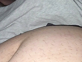Step mom hand slip under step son underwear and grabs his dick