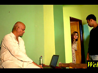 Indian Beautiful girl fucking with boyfriend Infront of Stepfather