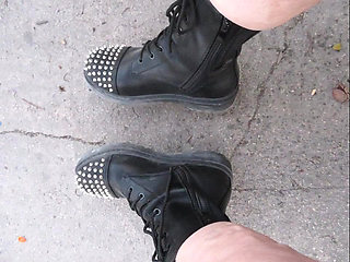 Photos of My Feet in Boots Socks and Bare