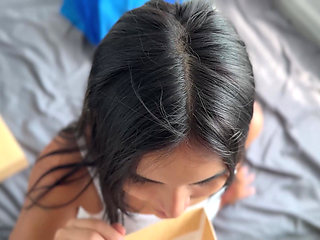 I take my young stepsister's anal virginity and take revenge on her delicious ass