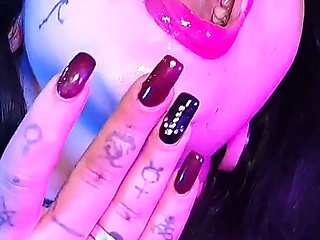 Nose Fetish Deedeelove Gothic Beauty Girl