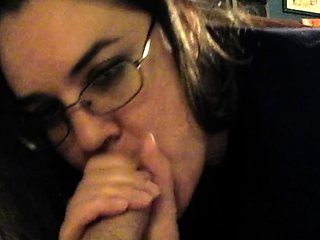 Big Beautiful Woman Gives Blowjob to Her Man