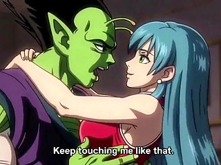 Beautiful milf fucked hard by a monster 3D animation