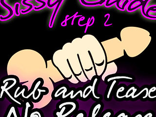 AUDIO ONLY - Sissy guide step 2 rub and tease no release