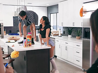 TRANS ANGELS - Joey Michaels Worships Zariah Aura's Perky Tits While Getting Pounded In Missionary