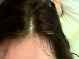 Anal with brunette takes hardcore cumshot