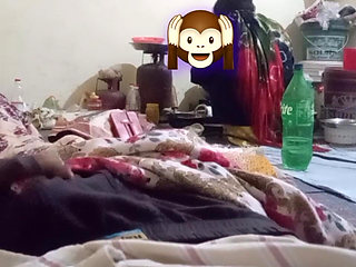 I Was Cooking and the Guy Masturbated Behind My Back. Indian Desi Boy and Mummy