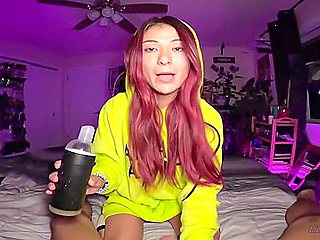 Nice Huge Cock Stepbro Fucks His Teen 18+ Stepsis Close Up Pov