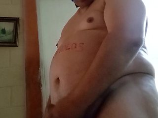 Saline ball latino scrotum 1