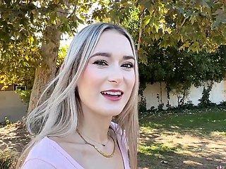 Beautiful long-haired Thea Summers gives a great blowjob and rides like a cowgirl.