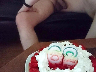 Birthday of a very slutty granny 62 years old