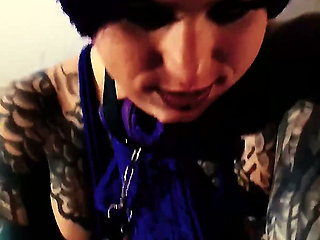 POV of Purple Neko Stella Mae Sucking and Fucking