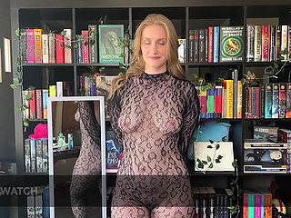 4K Transparent Fishnet Body Suits
