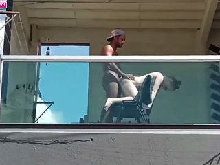 I Was So Horny I Had Sex On The Balcony With My Male