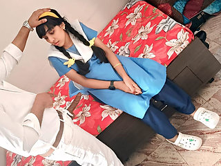 Coach Fucked Desi College Girl