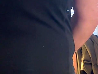 Striptease and Pantyhose Change. Hard Fucking in Ripped Dark Pantyhose