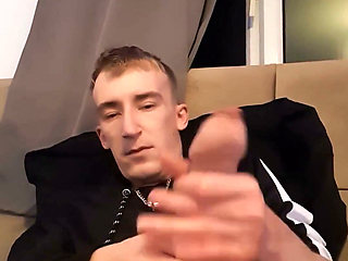 Wanking While Watching Straight Porn