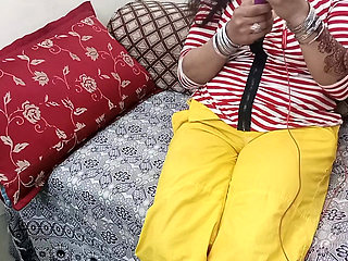 Dirty Hindi Talking on Video Call and Dildo Fisting