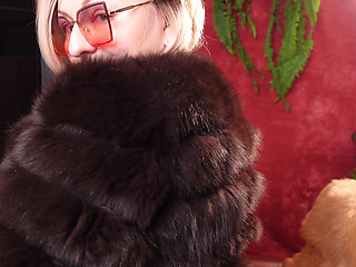 My Hot Fur Coat Collection - Part 1 - Fetish MILF Arya Grander