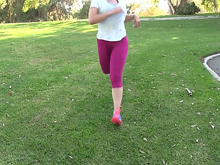 Hot babe with huge tits and peach pussy gets fucked hard