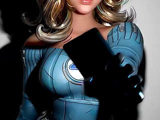 Sue Storm Makes a Special Bald Pussy Video for You to Jerk off Too