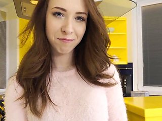 Hospitable teen Nata Ocean fucks all her male guests