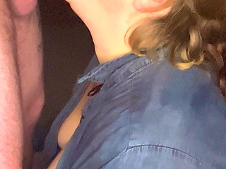 Blowjob and Cum on Tits