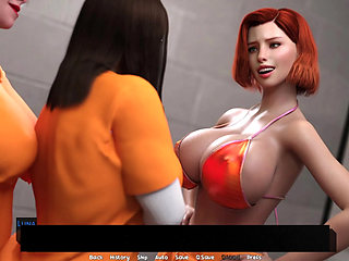 Two Shemale Milfs Having Fun With Luna Big Ass And Fucking Her Pussy