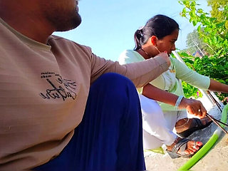 Desi Devar Bhabhi Hot Village Romance - Permi Pooja Big Tits Homemade Movie