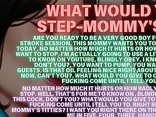 Ai Femdom Step-mommy 'say Yes' Handjob Marathon JOI Stamina Song. Step-mommy, Good-boy, Edging Session, Stroking, Sensory-denial