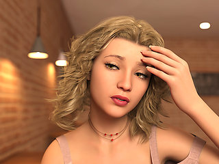 My Bimbo Dream #31 - Blonde College Girl Walks Around Town While Having A Controlled Vibrator Inside Her Pussy