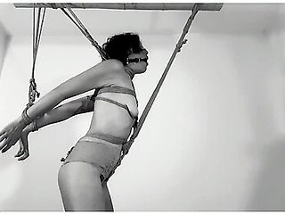Tied Up Nonstop Orgasm - Real Nipples Orgasm