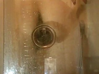 Wife Fucks Herself in the Shower