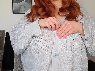 My Tits in Blue Lace Bra