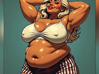 Big Tit BBW Art