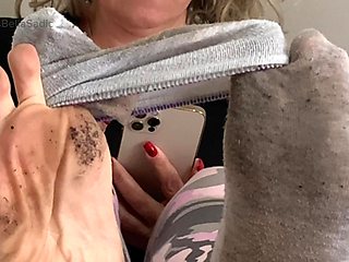 Empress Bella Sadic's Dirty Socks and Dirty Feet