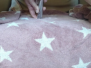 Small cute circumcised penis prostate milking