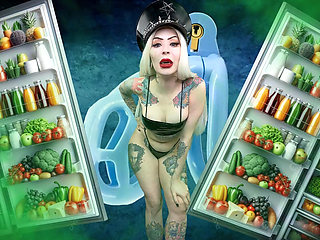 Only Eating Is Left, Because You’re Locked - Locktober, Halloween, Fat Shaming, Feeder