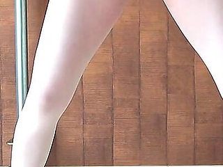 A Restrained Maid Writhing in Pleasure From a Remote-controlled Vibrator