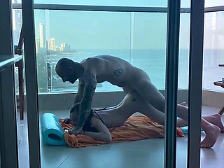 Cartagena Students Pretty Ass Stuffed on Balcony