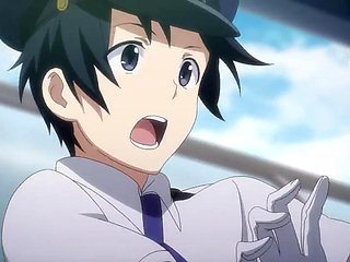 Rail Wars! fanservice compilation