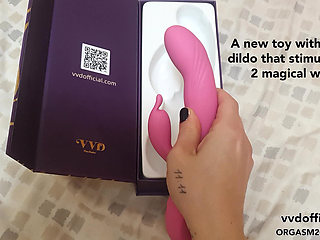 Very fast orgasm with the new VVD RiderGo - Unlimited Orgasm