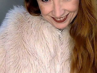 Fur Coat No Panties Cougar Step-stepmom Spit Fetish Blowjob
